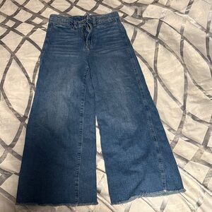 &Denim Wide Leg Jeans - Size 2